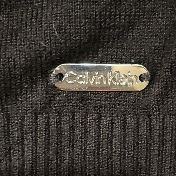 Calvin Klein Black Turtleneck Sweater Size M - Picture 3 of 8